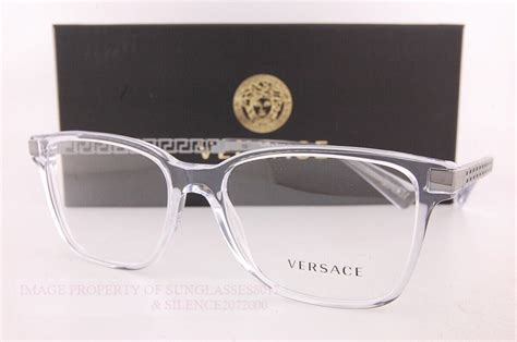 cool frames versace|Versace clear frame eyeglasses.